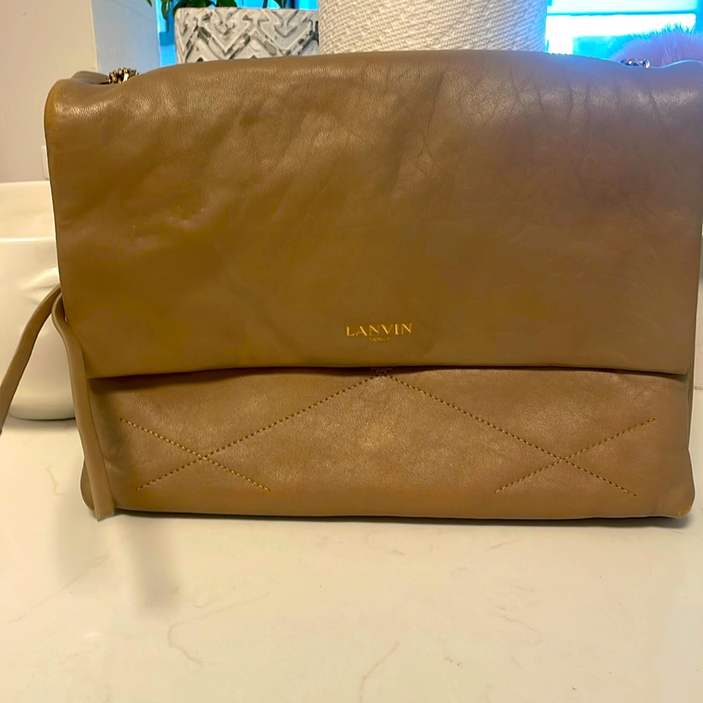 Lanvin beige bag beautiful worn once